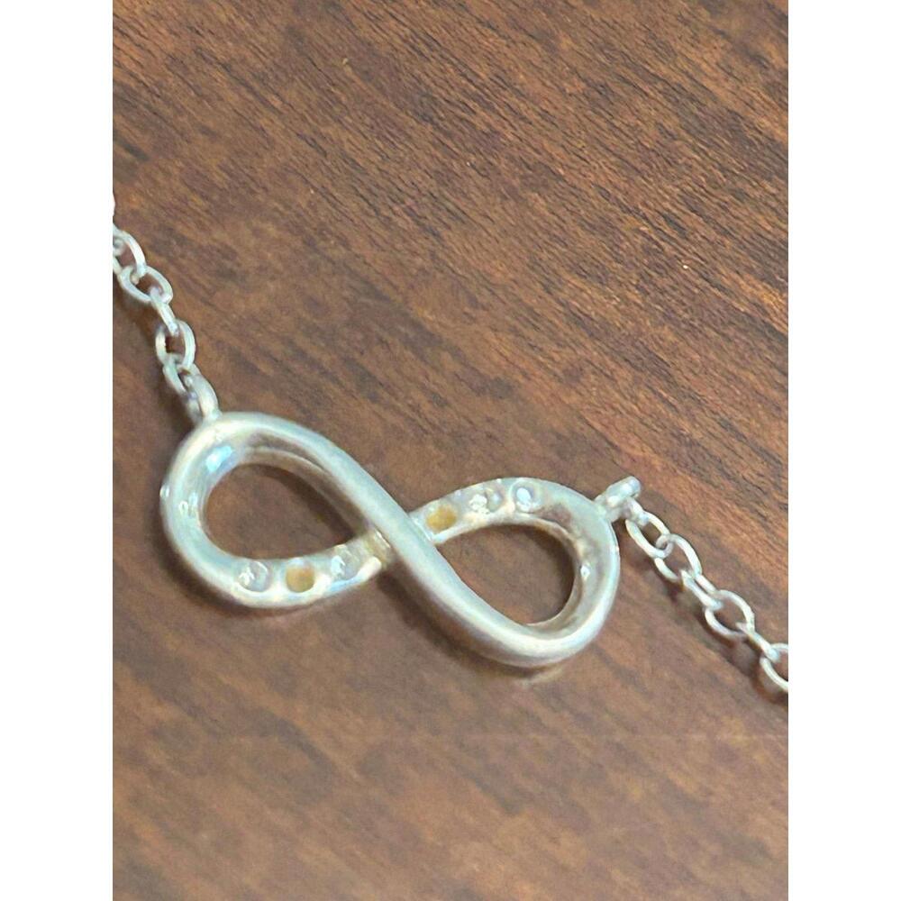 V45 1.42g 16-18 inch 925 sterling silver tangled necklace scrap missing stones